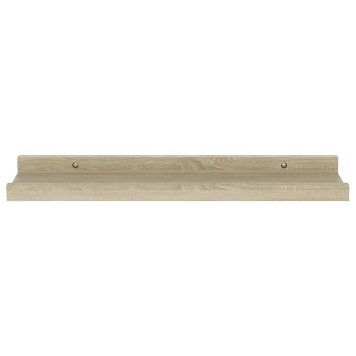 vidaXL Ράφια Τοίχου 2 τεμ. Sonoma Δρυς 40 x 9 x 3 εκ.