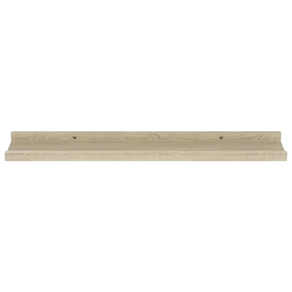 vidaXL Ράφια Τοίχου 2 τεμ. Sonoma Δρυς 60 x 9 x 3 εκ.