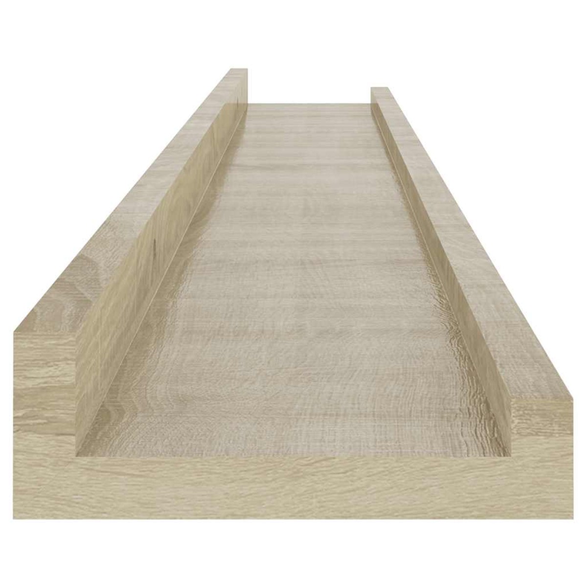 vidaXL Ράφια Τοίχου 2 τεμ. Sonoma Δρυς 80 x 9 x 3 εκ.