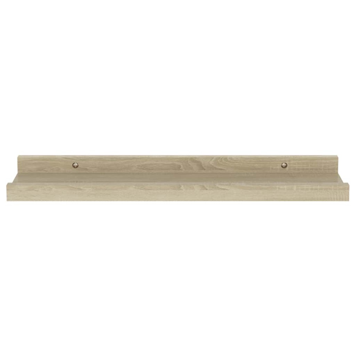 vidaXL Ράφια Τοίχου 4 τεμ. Sonoma Δρυς 40 x 9 x 3 εκ.