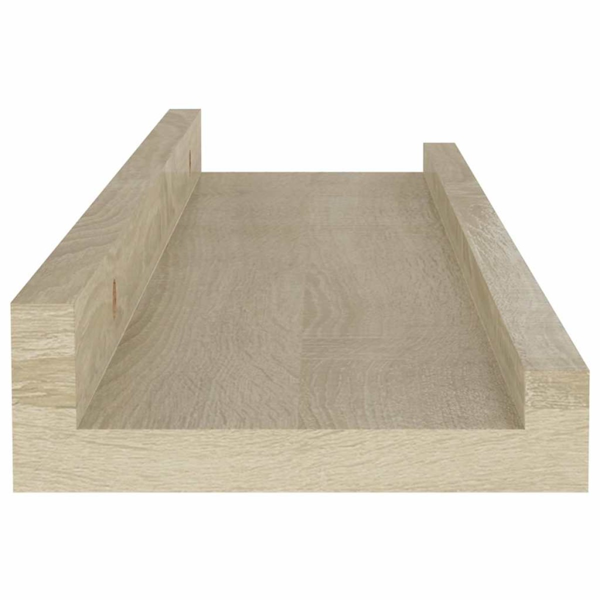 vidaXL Ράφια Τοίχου 4 τεμ. Sonoma Δρυς 40 x 9 x 3 εκ.
