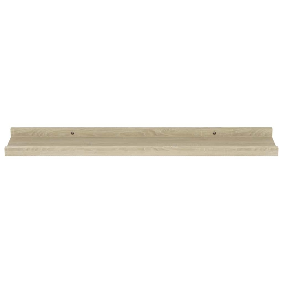 vidaXL Ράφια Τοίχου 4 τεμ. Sonoma Δρυς 60 x 9 x 3 εκ.