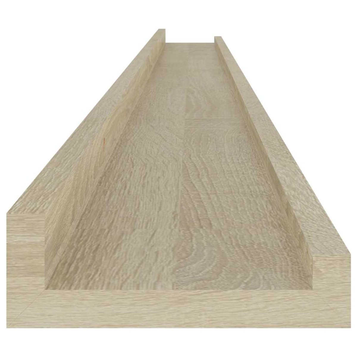 vidaXL Ράφια Τοίχου 4 τεμ. Sonoma Δρυς 115 x 9 x 3 εκ.