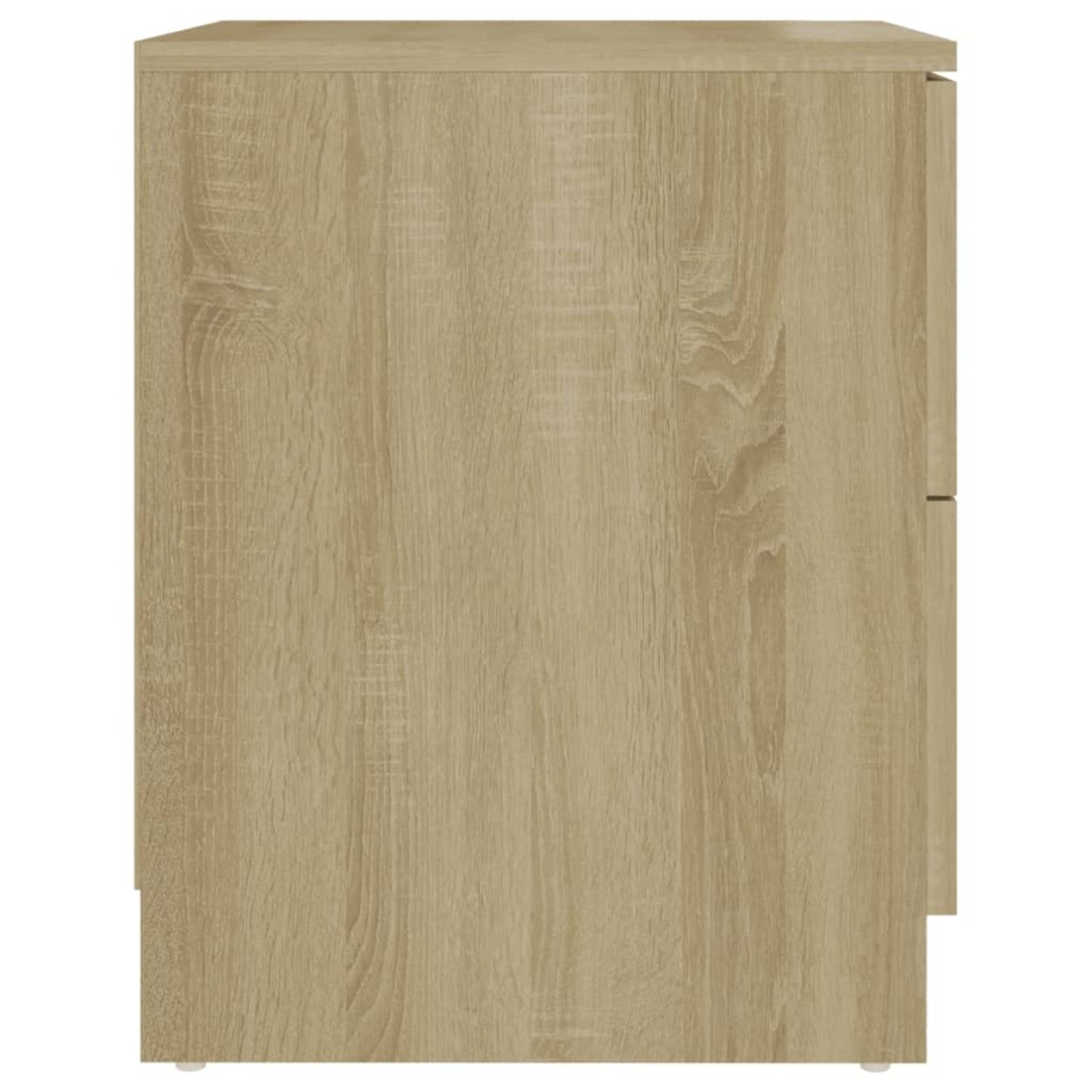 vidaXL Κομοδίνα 2 τεμ. Sonoma Δρυς 40 x 40 x 50 εκ. από Μοριοσανίδα