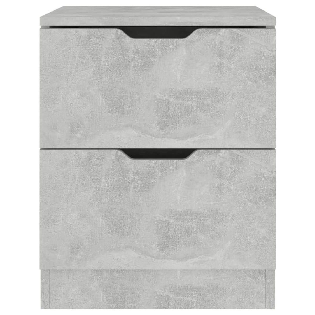 vidaXL Κομοδίνο Γκρι Σκυροδέματος 40 x 40 x 50 εκ. από Μοριοσανίδα
