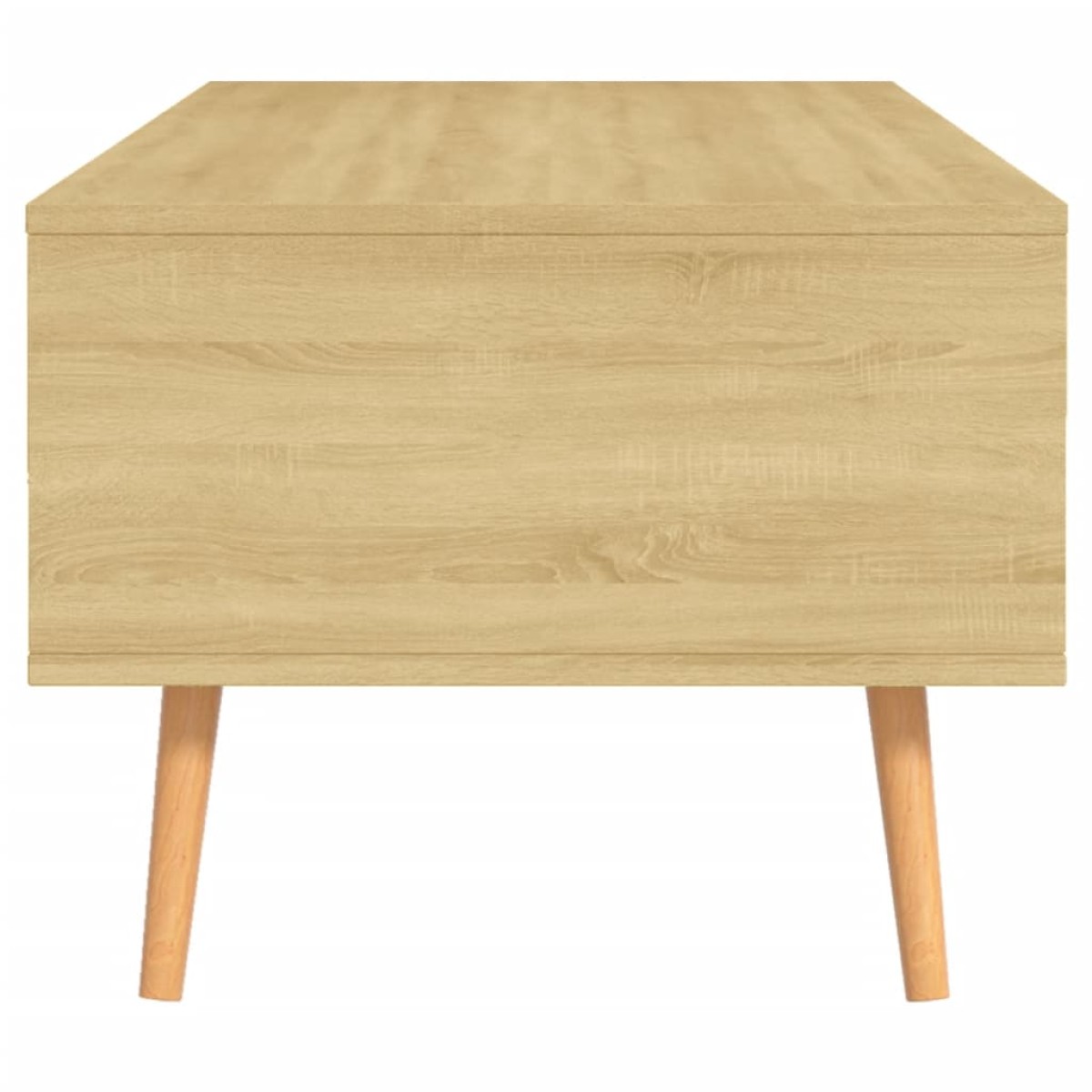 vidaXL Τραπεζάκι Σαλονιού Sonoma Δρυς 100x49,5x43 εκ. από Μοριοσανίδα