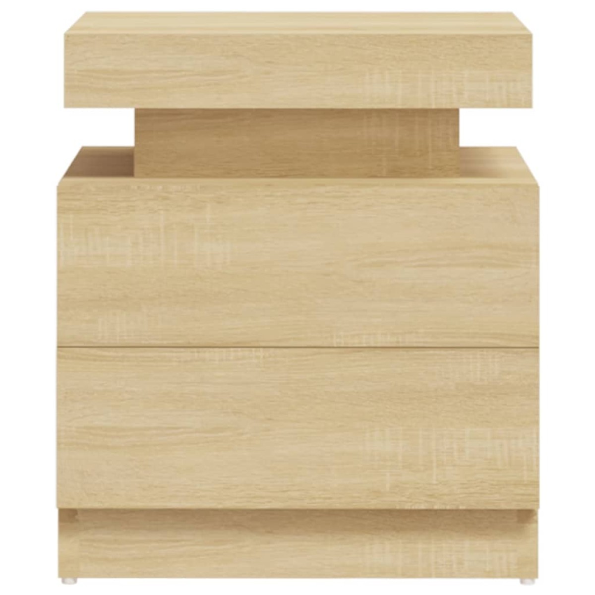 vidaXL Κομοδίνο Sonoma Δρυς 45 x 35 x 52 εκ. από Μοριοσανίδα
