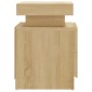 vidaXL Κομοδίνο Sonoma Δρυς 45 x 35 x 52 εκ. από Μοριοσανίδα