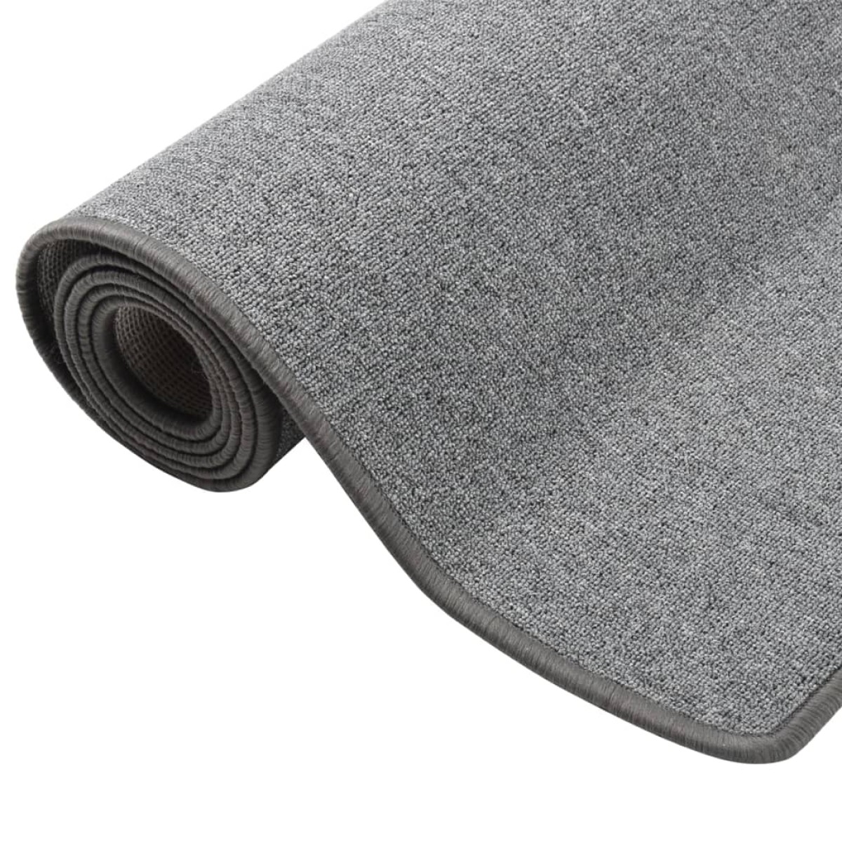 vidaXL Χαλί Διάδρομος Σκούρο Γκρι 50 x 150 εκ.