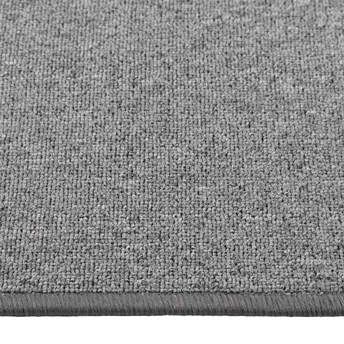 vidaXL Χαλί Διάδρομος Σκούρο Γκρι 50 x 250 εκ.