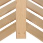 vidaXL Γωνιακή Ραφιέρα 5 Επιπέδων 82,5x82,5 x170 εκ. Μασίφ Ξύλο Πεύκου
