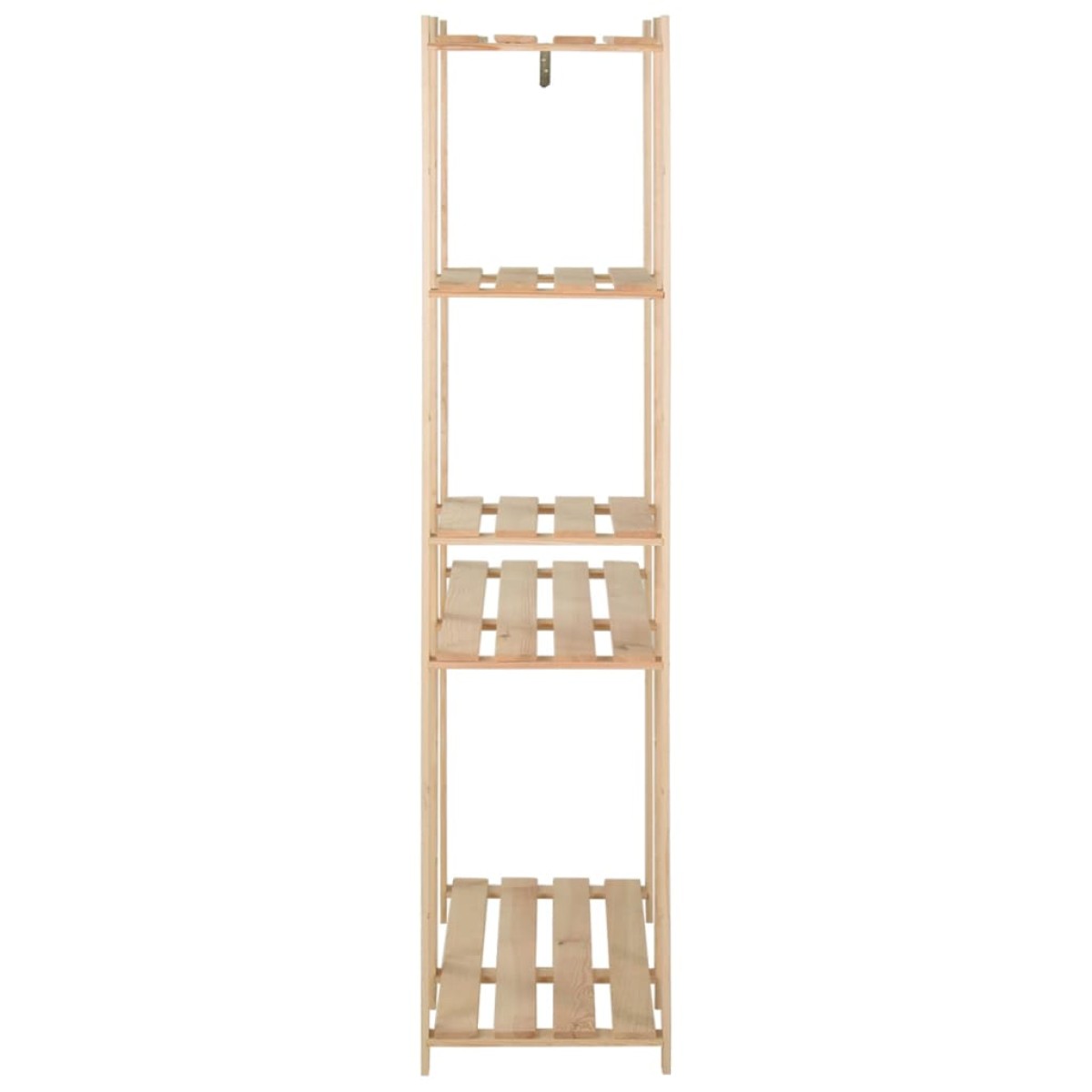 vidaXL Κρεμάστρα Ρούχων Δαπέδου 110x38x170 εκ. από Μασίφ Ξύλο Πεύκου
