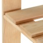 vidaXL Κρεμάστρα Ρούχων Δαπέδου 110x38x170 εκ. από Μασίφ Ξύλο Πεύκου