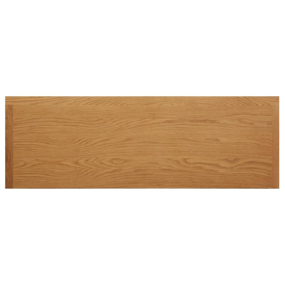 vidaXL Τραπέζι Κονσόλα 110 x 40 x 75 εκ. από Μασίφ Ξύλο Δρυς