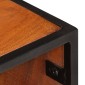 vidaXL Κομοδίνο 40 x 30 x 50 εκ. από Μασίφ Ξύλο Ακακίας