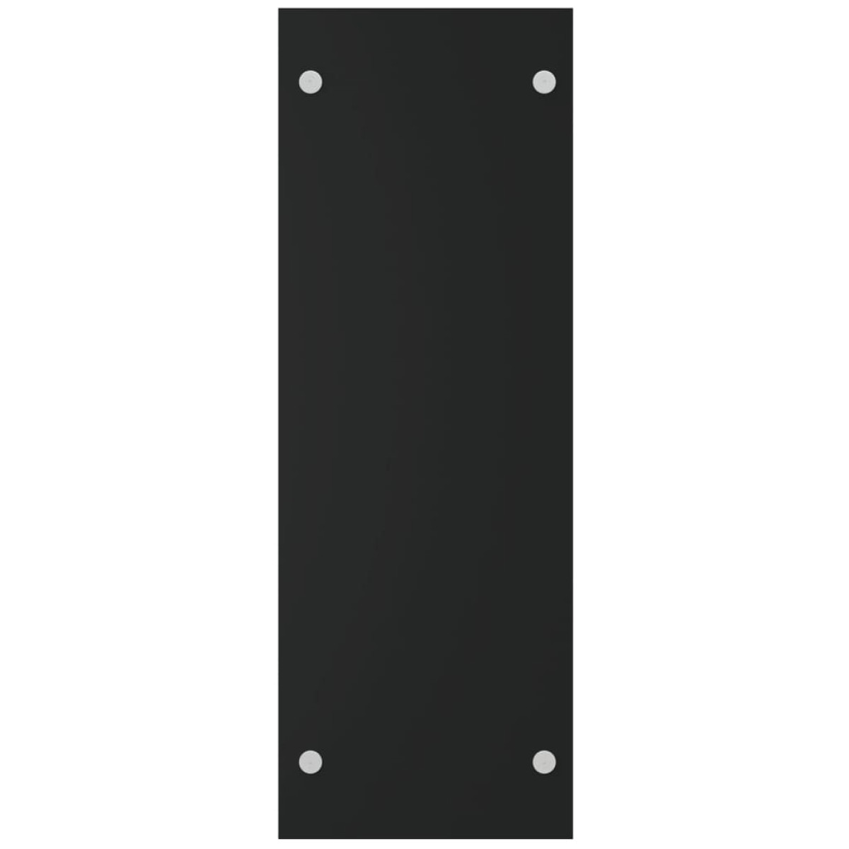vidaXL Ράφι Καυσόξυλων Μαύρο 40 x 35 x 100 εκ. από Ψημένο Γυαλί