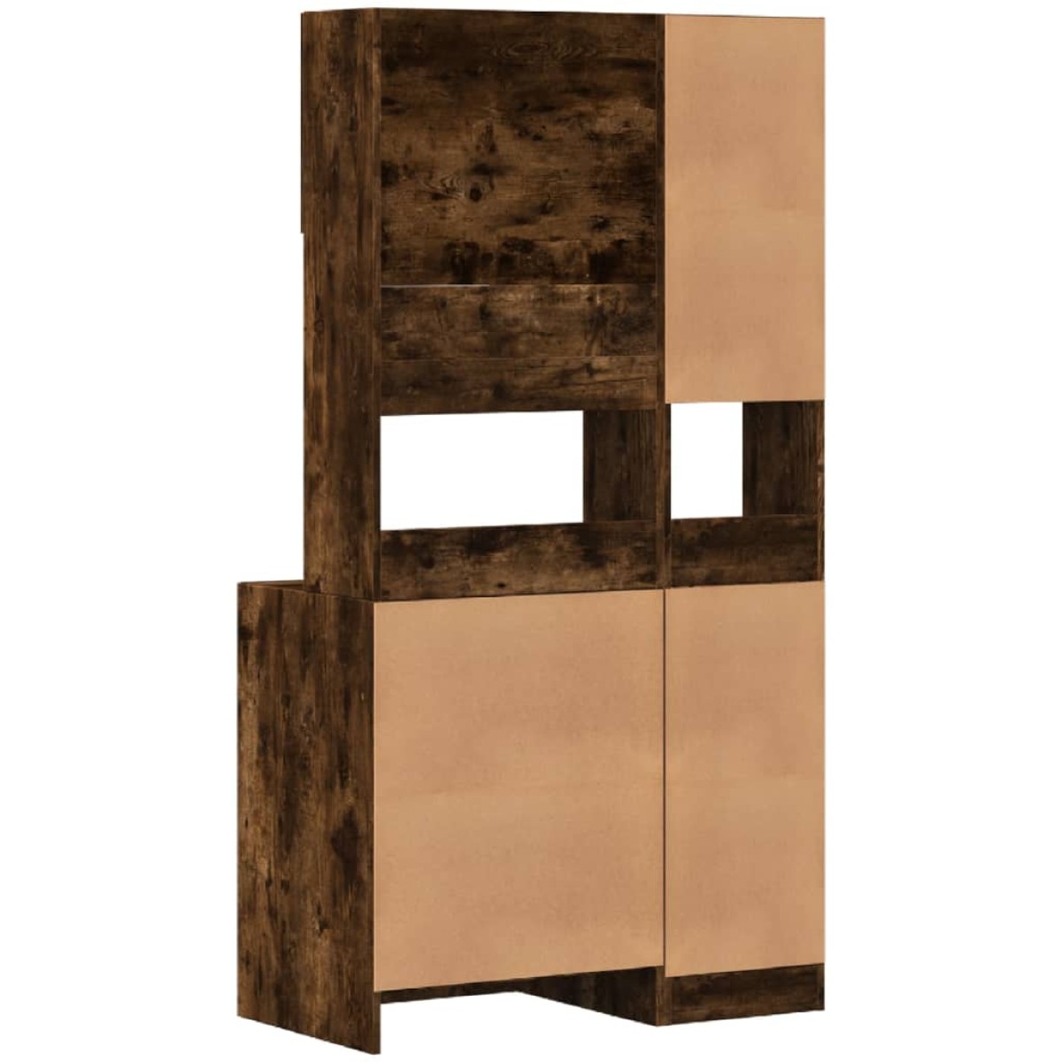 vidaXL Ντουλάπι Κουζίνας Καπνιστή Δρυς 95x50x180 εκ. Επεξεργ. Ξύλο