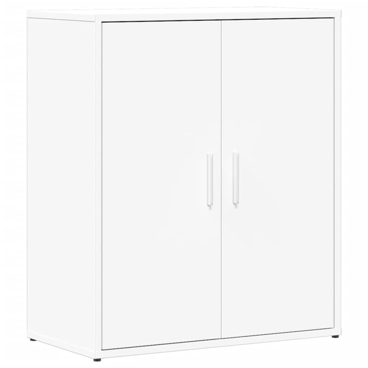 vidaXL Βοηθητικά Ντουλάπια 2 τεμ. Λευκά 60x31x70 εκ. Επεξεργ. Ξύλο