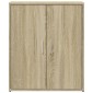 vidaXL Βοηθητικά Ντουλάπια 2 τεμ. Sonoma Δρυς 60x31x70 εκ. Επεξ. Ξύλο