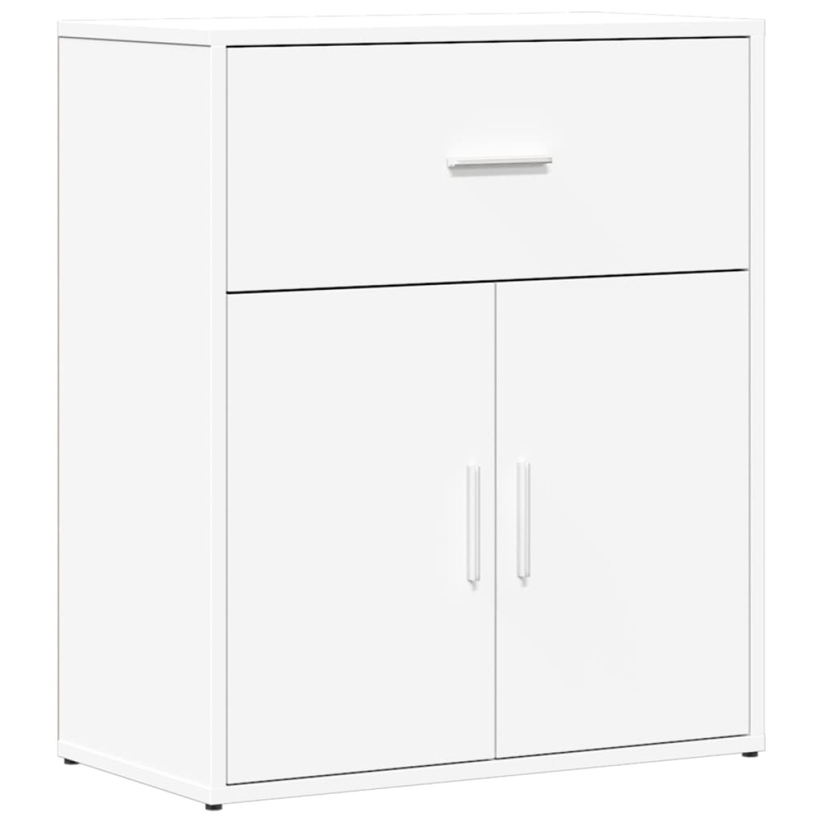 vidaXL Βοηθητικά Ντουλάπια 2 τεμ. Λευκά 60x31x70 εκ. Επεξεργ. Ξύλο