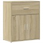 vidaXL Βοηθητικά Ντουλάπια 2 τεμ. Sonoma Δρυς 60x31x70 εκ. Επεξ. Ξύλο