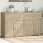 vidaXL Βοηθητικά Ντουλάπια 2 τεμ. Sonoma Δρυς 60x31x70 εκ. Επεξ. Ξύλο