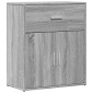 vidaXL Βοηθητικά Ντουλάπια 2 τεμ. Γκρι Sonoma 60x31x70 εκ. Επεξ. Ξύλο