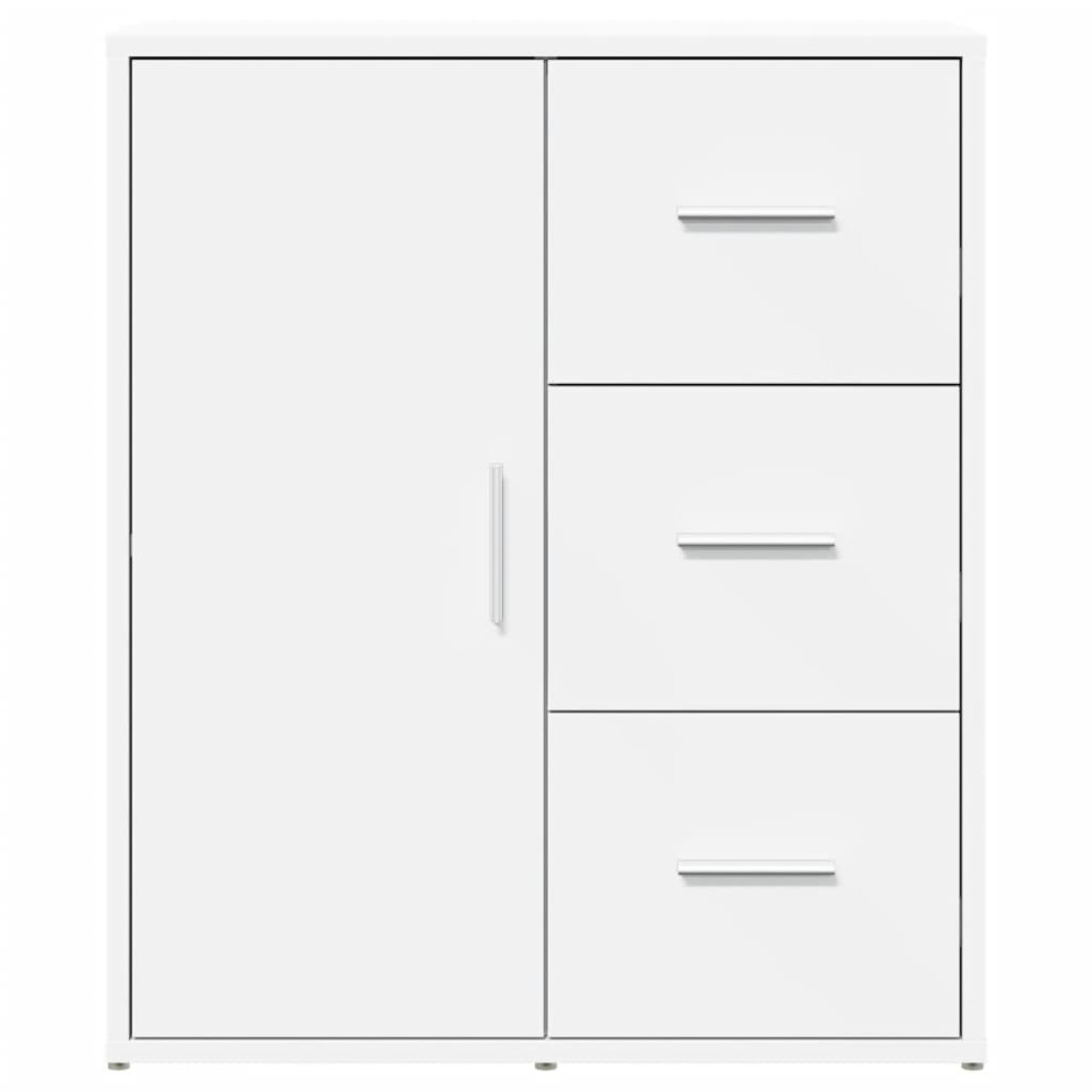 vidaXL Βοηθητικά Ντουλάπια 2 τεμ. Λευκά 60x31x70 εκ. Επεξεργ. Ξύλο