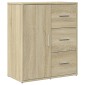 vidaXL Βοηθητικά Ντουλάπια 2 τεμ. Sonoma Δρυς 60x31x70 εκ. Επεξ. Ξύλο