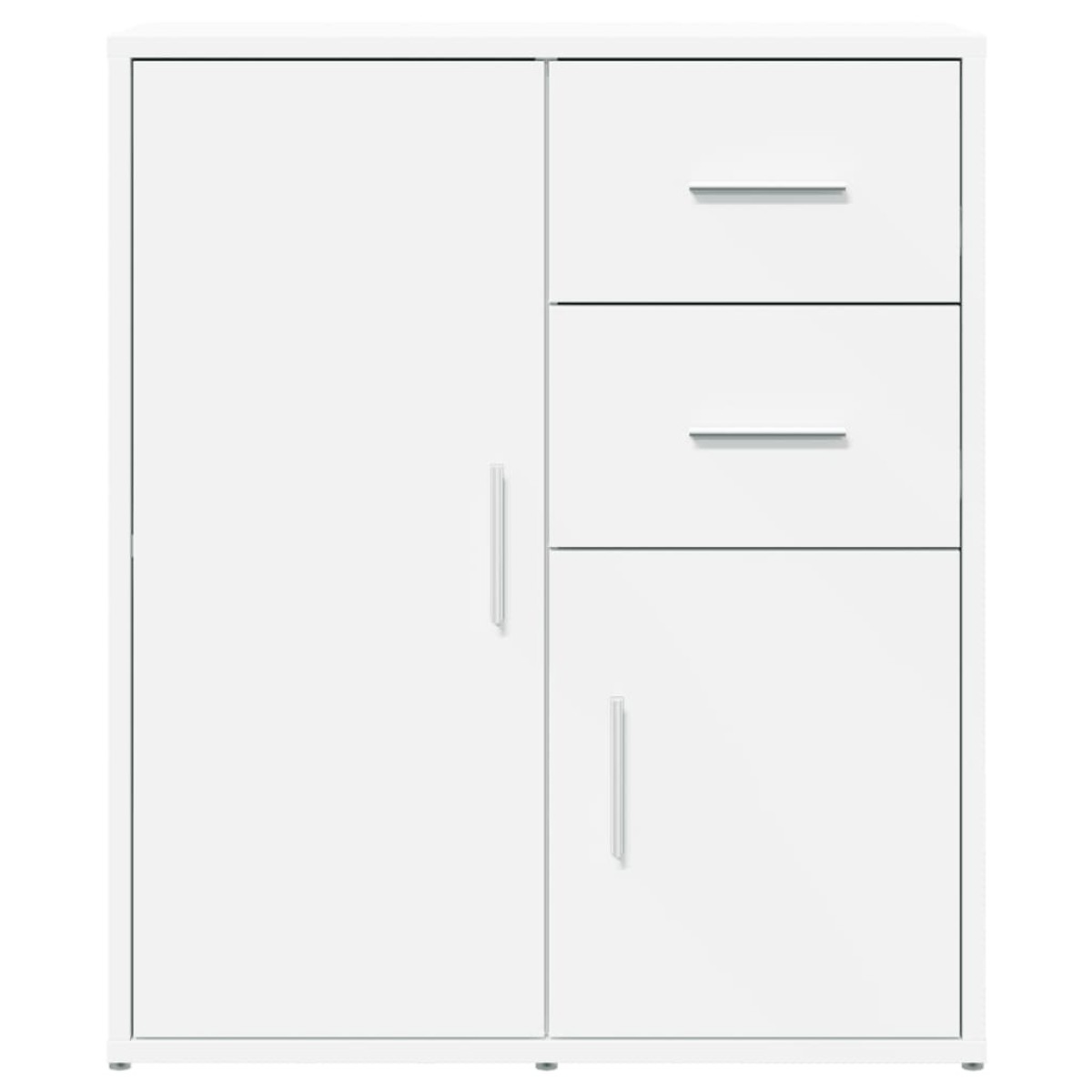 vidaXL Βοηθητικά Ντουλάπια 2 τεμ. Λευκά 60x31x70 εκ. Επεξεργ. Ξύλο