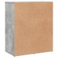 vidaXL Βοηθητικά Ντουλάπια 2 τεμ. Γκρι Σκυρ. 60x31x70εκ Επεξεργ. Ξύλο