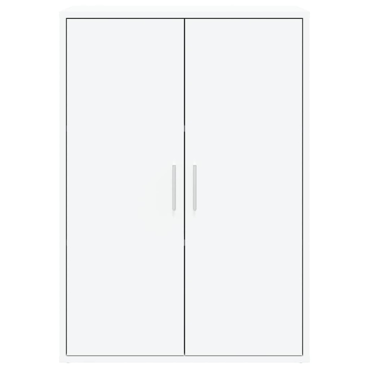 vidaXL Βοηθητικά Ντουλάπια 2 τεμ. Λευκό 60x31x84 εκ. Επεξεργ. Ξύλο