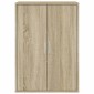 vidaXL Βοηθητικά Ντουλάπια 2 τεμ. Sonoma Δρυς 60x31x84 εκ. Επεξ. Ξύλο