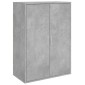 vidaXL Βοηθητικά Ντουλάπια 2 τεμ. Γκρι Σκυρ. 60x31x84 εκ. Επεξ. Ξύλο