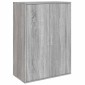 vidaXL Βοηθητικά Ντουλάπια 2 τεμ. Γκρι Sonoma 60x31x84 εκ. Επεξ. Ξύλο