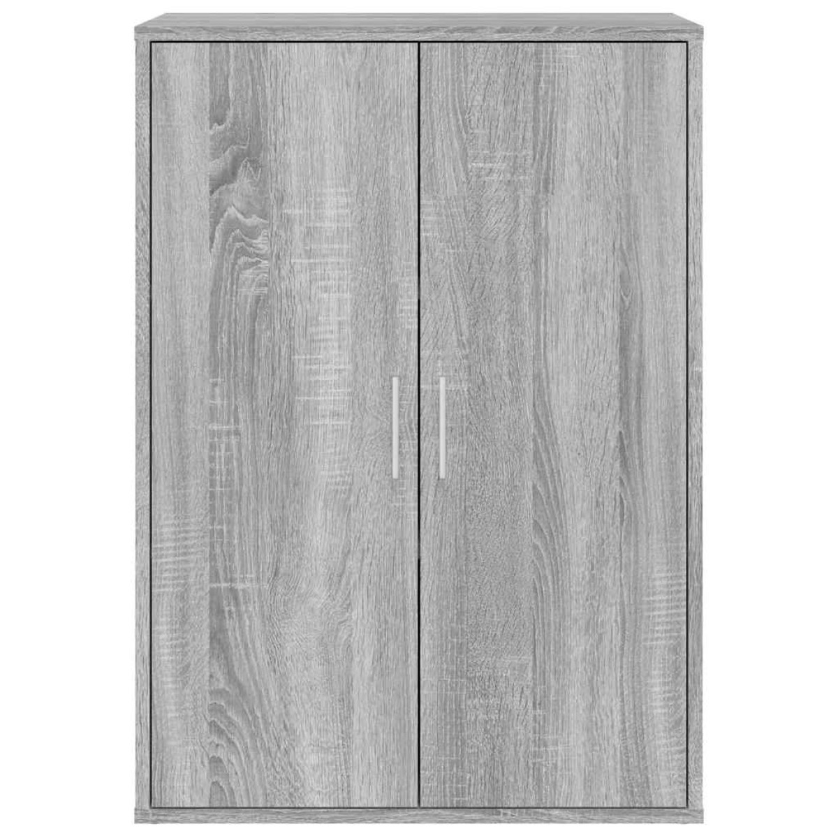 vidaXL Βοηθητικά Ντουλάπια 2 τεμ. Γκρι Sonoma 60x31x84 εκ. Επεξ. Ξύλο
