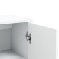 vidaXL Βοηθητικά Ντουλάπια 3 τεμ. Λευκό 60x31x84 εκ. Επεξεργ. Ξύλο