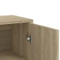 vidaXL Βοηθητικά Ντουλάπια 3 τεμ. Sonoma Δρυς 60x31x84 εκ. Επεξ. Ξύλο