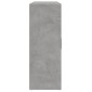vidaXL Βοηθητικά Ντουλάπια 3 τεμ. Γκρι Σκυρ. 60x31x84 εκ. Επεξ. Ξύλο