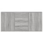 vidaXL Βοηθητικά Ντουλάπια 3 τεμ. Γκρι Sonoma 60x31x84 εκ. Επεξ. Ξύλο
