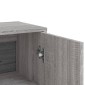 vidaXL Βοηθητικά Ντουλάπια 3 τεμ. Γκρι Sonoma 60x31x84 εκ. Επεξ. Ξύλο