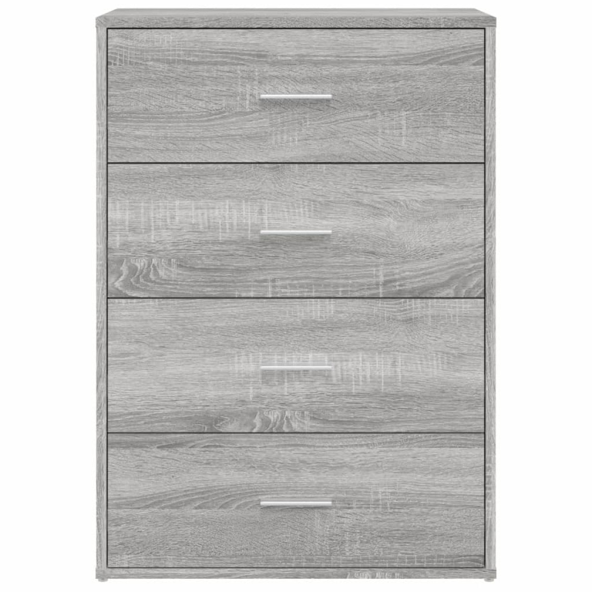 vidaXL Βοηθητικά Ντουλάπια 2 τεμ. Γκρι Sonoma 60x31x84 εκ. Επεξ. Ξύλο