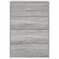 vidaXL Βοηθητικά Ντουλάπια 2 τεμ. Γκρι Sonoma 60x31x84 εκ. Επεξ. Ξύλο