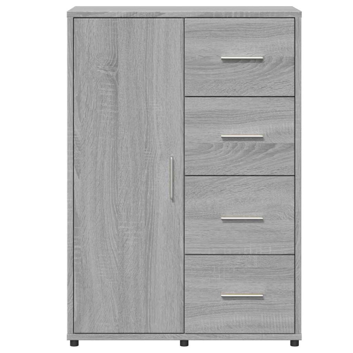 vidaXL Βοηθητικά Ντουλάπια 2 τεμ. Γκρι Sonoma 60x31x84 εκ. Επεξ. Ξύλο