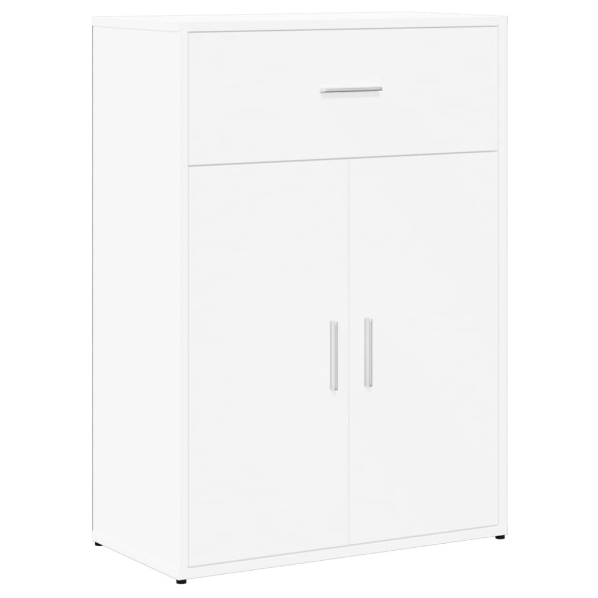 vidaXL Βοηθητικά Ντουλάπια 2 τεμ. Λευκό 60x30x84 εκ. Επεξεργ. Ξύλο