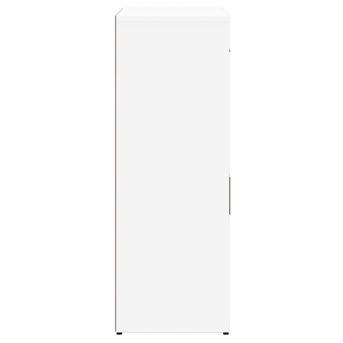 vidaXL Βοηθητικά Ντουλάπια 2 τεμ. Λευκό 60x30x84 εκ. Επεξεργ. Ξύλο