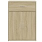 vidaXL Βοηθητικά Ντουλάπια 2 τεμ. Sonoma Δρυς 60x30x84 εκ. Επεξ. Ξύλο