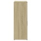 vidaXL Βοηθητικά Ντουλάπια 2 τεμ. Sonoma Δρυς 60x30x84 εκ. Επεξ. Ξύλο
