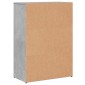 vidaXL Βοηθητικά Ντουλάπια 2 τεμ. Γκρι Σκυρ. 60x30x84 εκ. Επεξ. Ξύλο