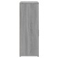 vidaXL Βοηθητικά Ντουλάπια 2 τεμ. Γκρι Sonoma 60x30x84 εκ. Επεξ. Ξύλο